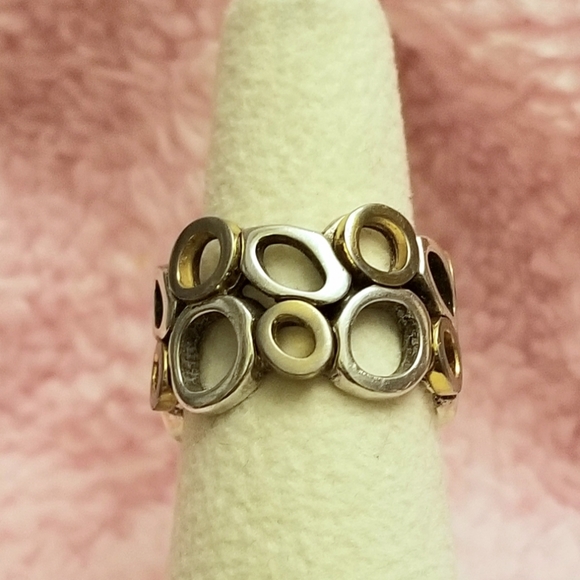 Sterling silver Boho ring. - Picture 2 of 2